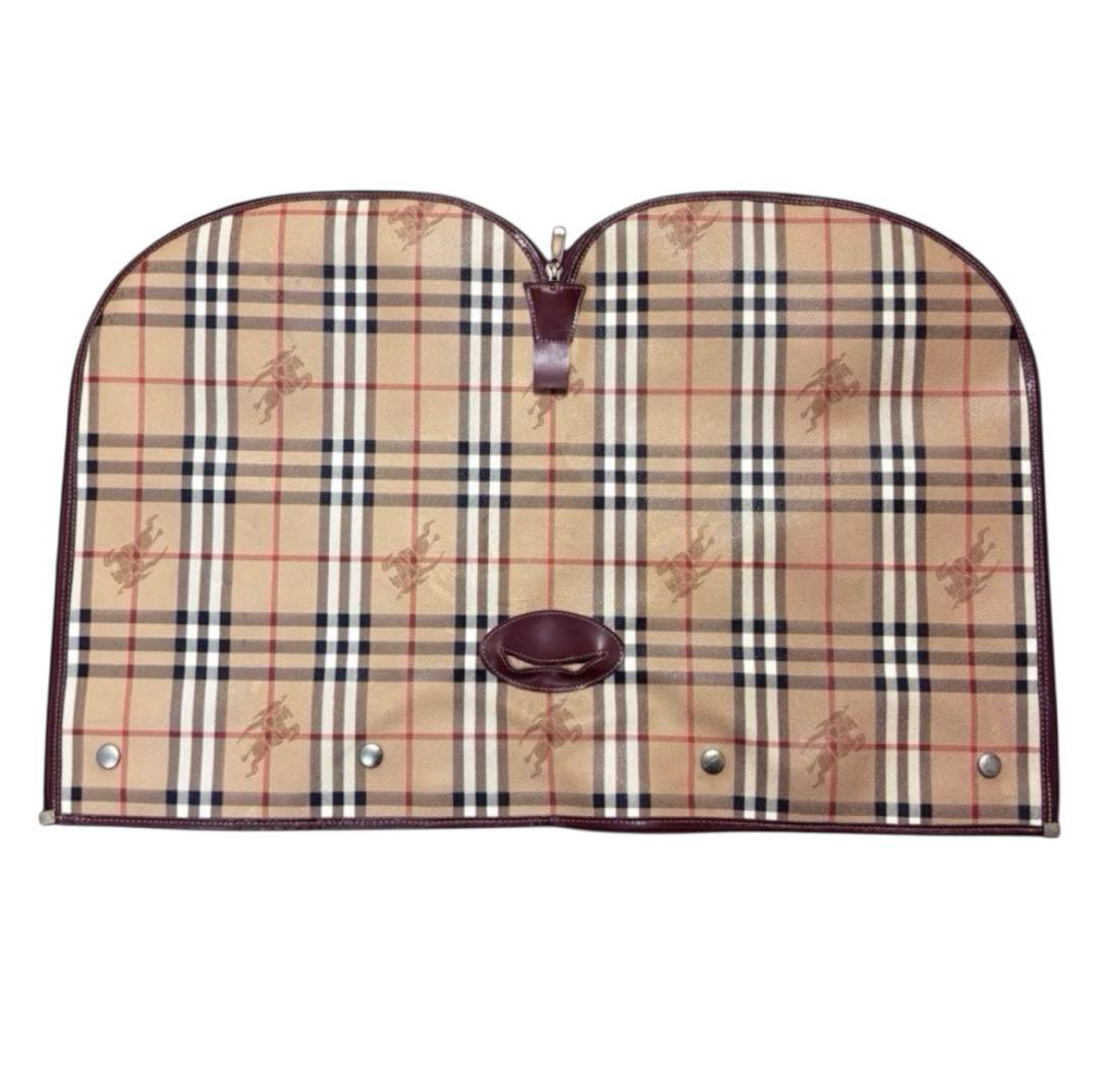 Burberrys 英国製　キャディバッグ　ゴルフ　ファー　ノバチェック　ホース