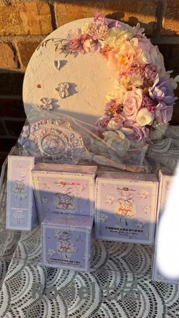 フラワーノーズ　バニーガーデンテイルズ　選択可能　セット　パープル