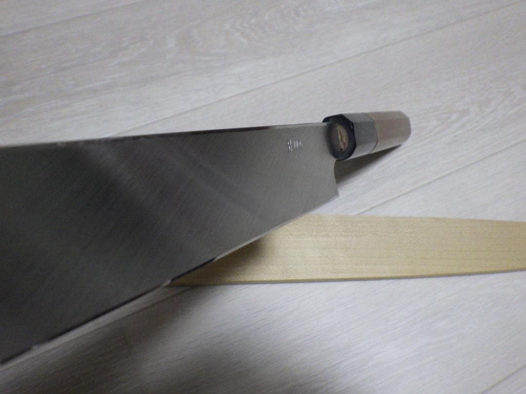 酔心INOX本焼き★柳刃刺身包丁尺寸★六角半丸水牛柄★鞘付属