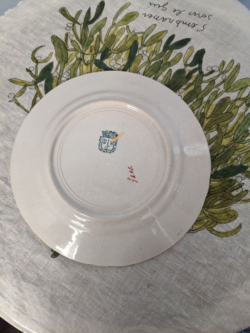 希少フランスアンティーク　サンタマン　ヤドリギ