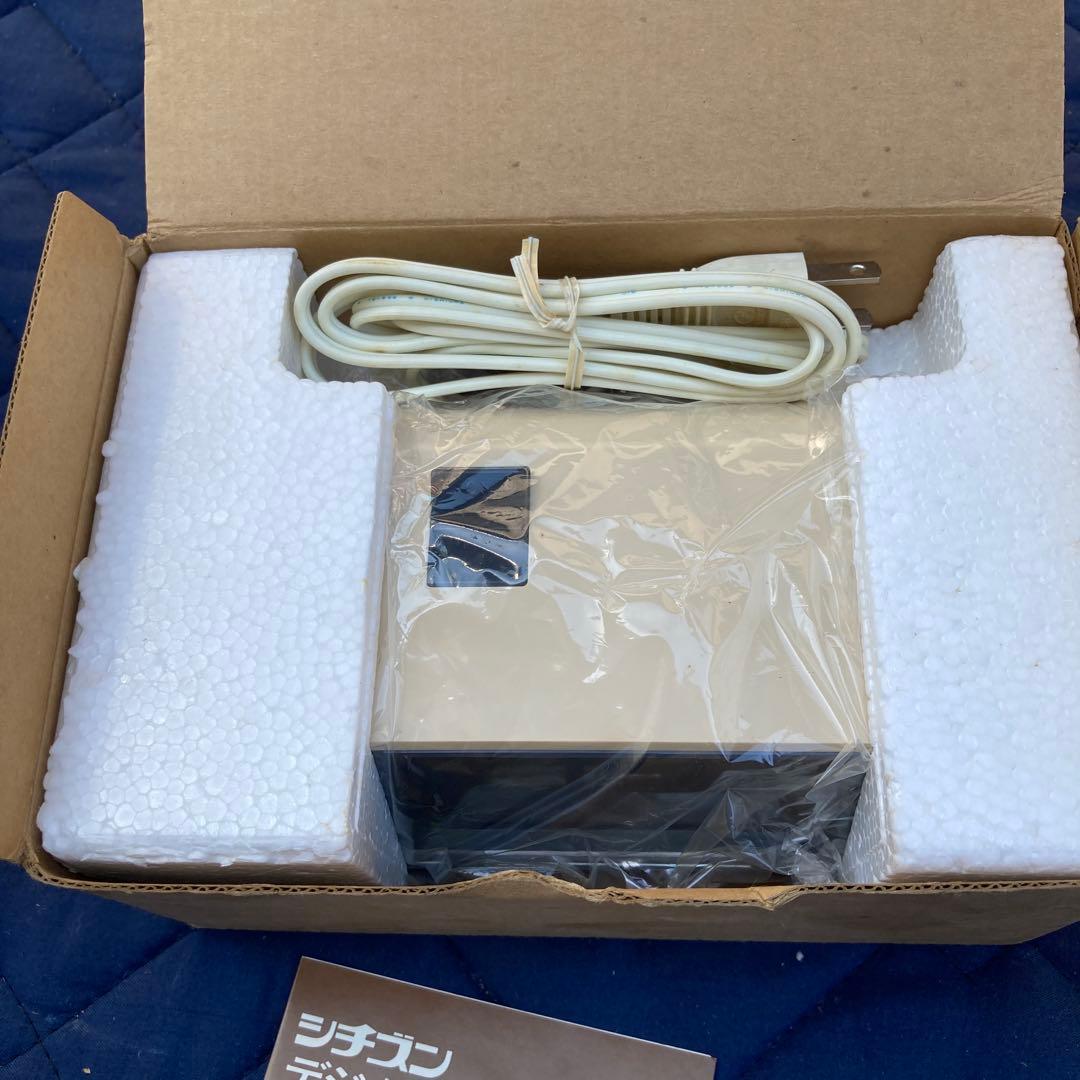 パタパタ時計　シチズン　ハイリーフカーチス　未使用保管品　昭和レトロ