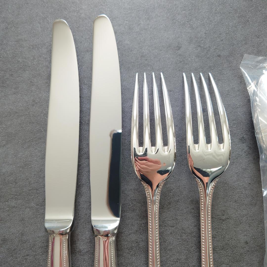 美品 クリストフル パール テーブルサイズ 未開封含む 6点