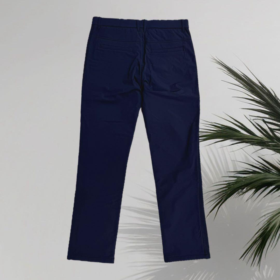 【新品】ムータマリン　暖パン　メンズ　ネイビー　XLサイズ