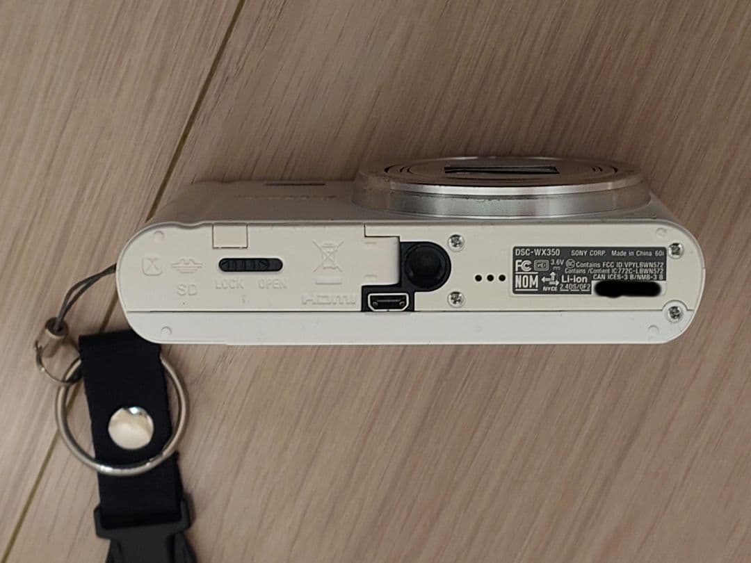 Cyber-Shot DSC-WX350 SONY　ホワイト