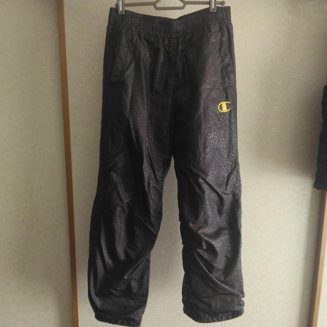 Champion ジャージ上下セット ブラック/ゴールド