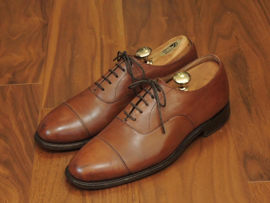 美品　18万円　チャーチ　超定番ストレートチップ　コンサル　UK7.5　JP26