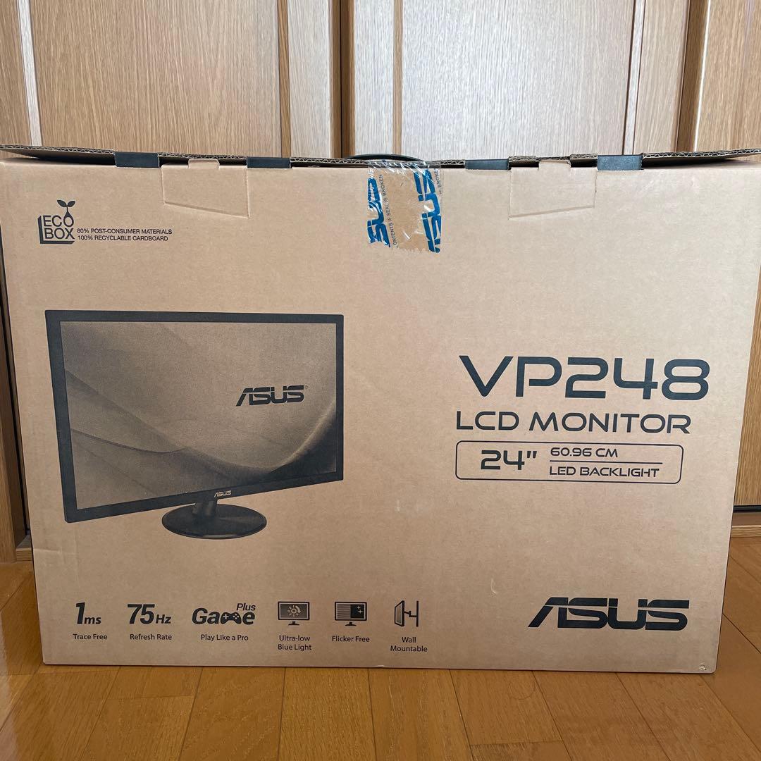 ASUS VP248H-R 24型 モニター 75Hz スピーカー内蔵