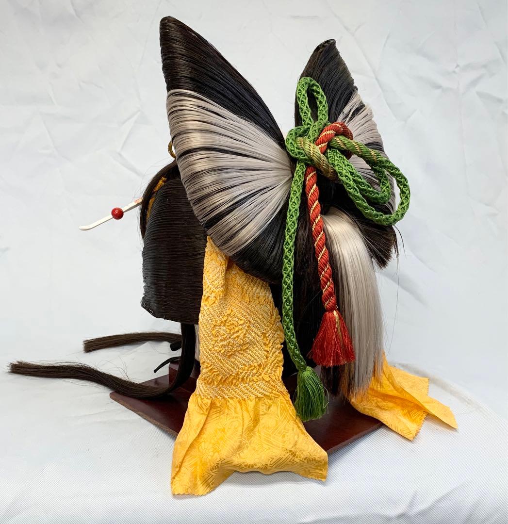 日本髪かつら　大衆演劇かつら　花魁創作　辰巳7号(中少〜中サイズ) 飾り付き