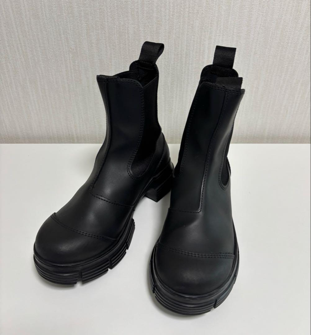 GANNI ラバーチェルシーブーツ　36サイズ