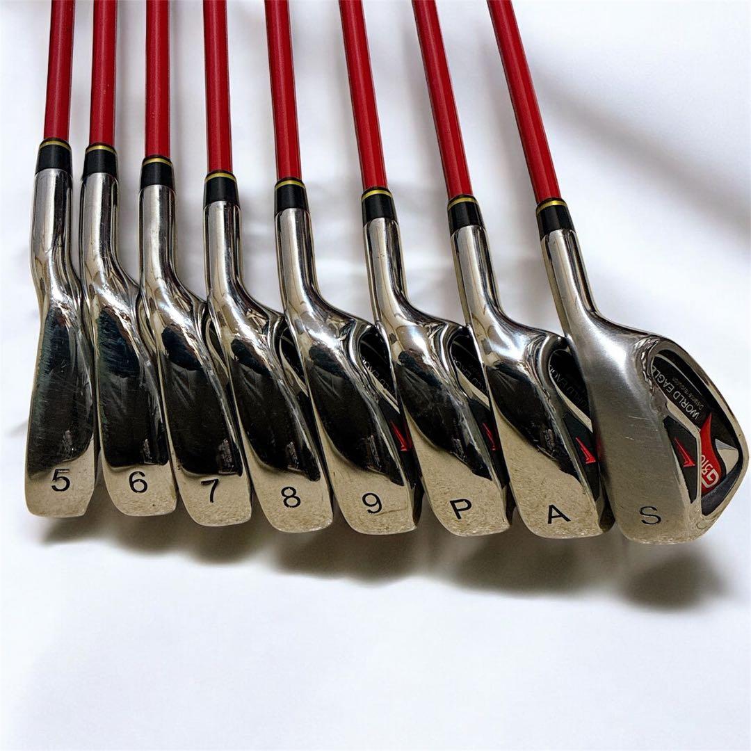 ワールドイーグル メンズゴルフクラブ フルセット キャディバッグ付　WE-510