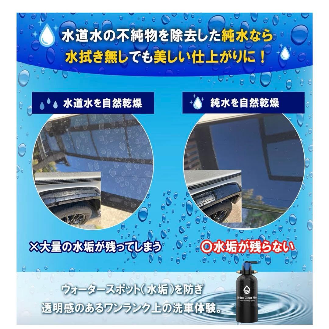 HydroCleanPRO LITE 洗車用 純水器 スターターセット モード