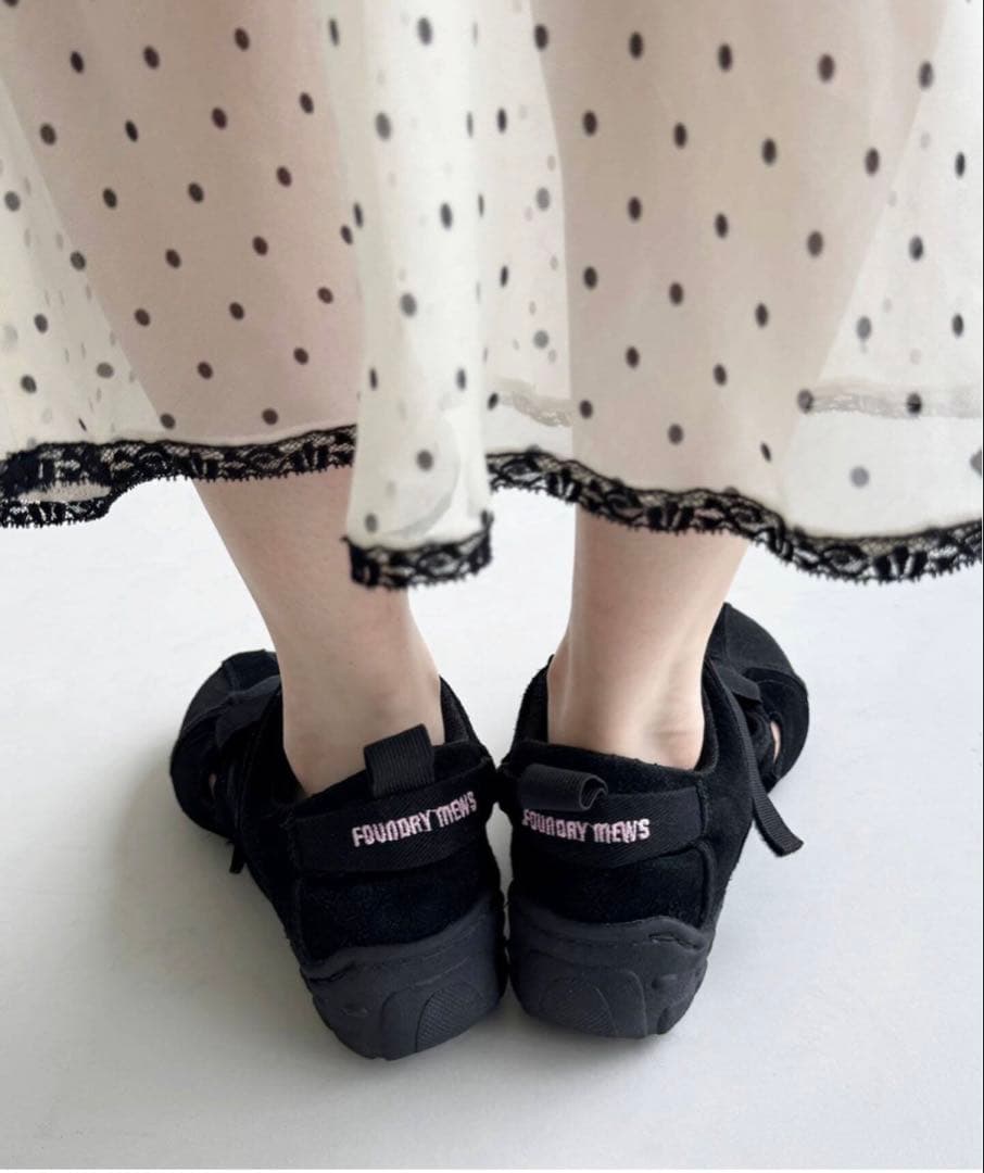 Foundry Mews 別注 canvas shoes