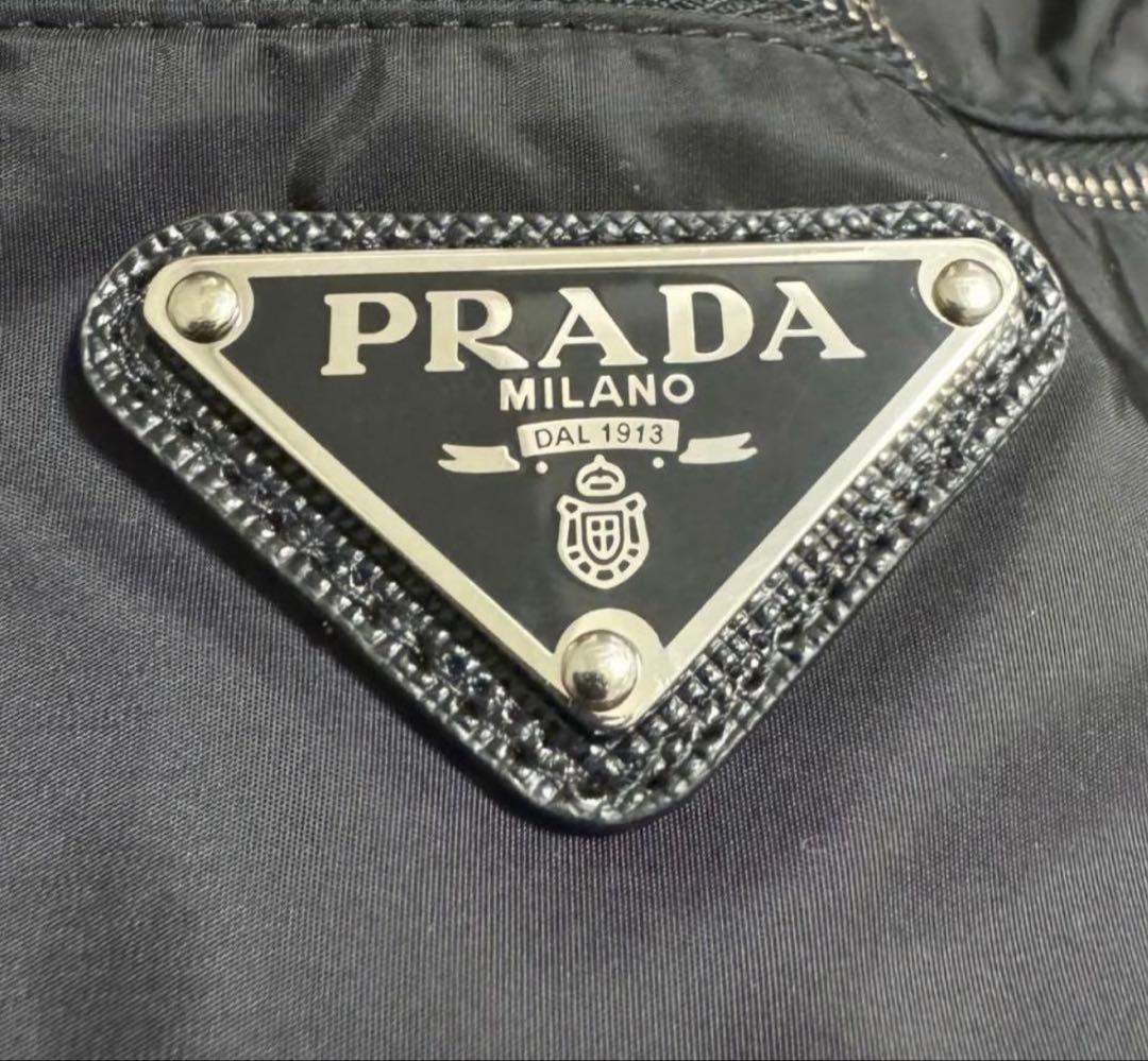 現行品　PRADA ウール×Re-Nylon リバーシブルジャケット