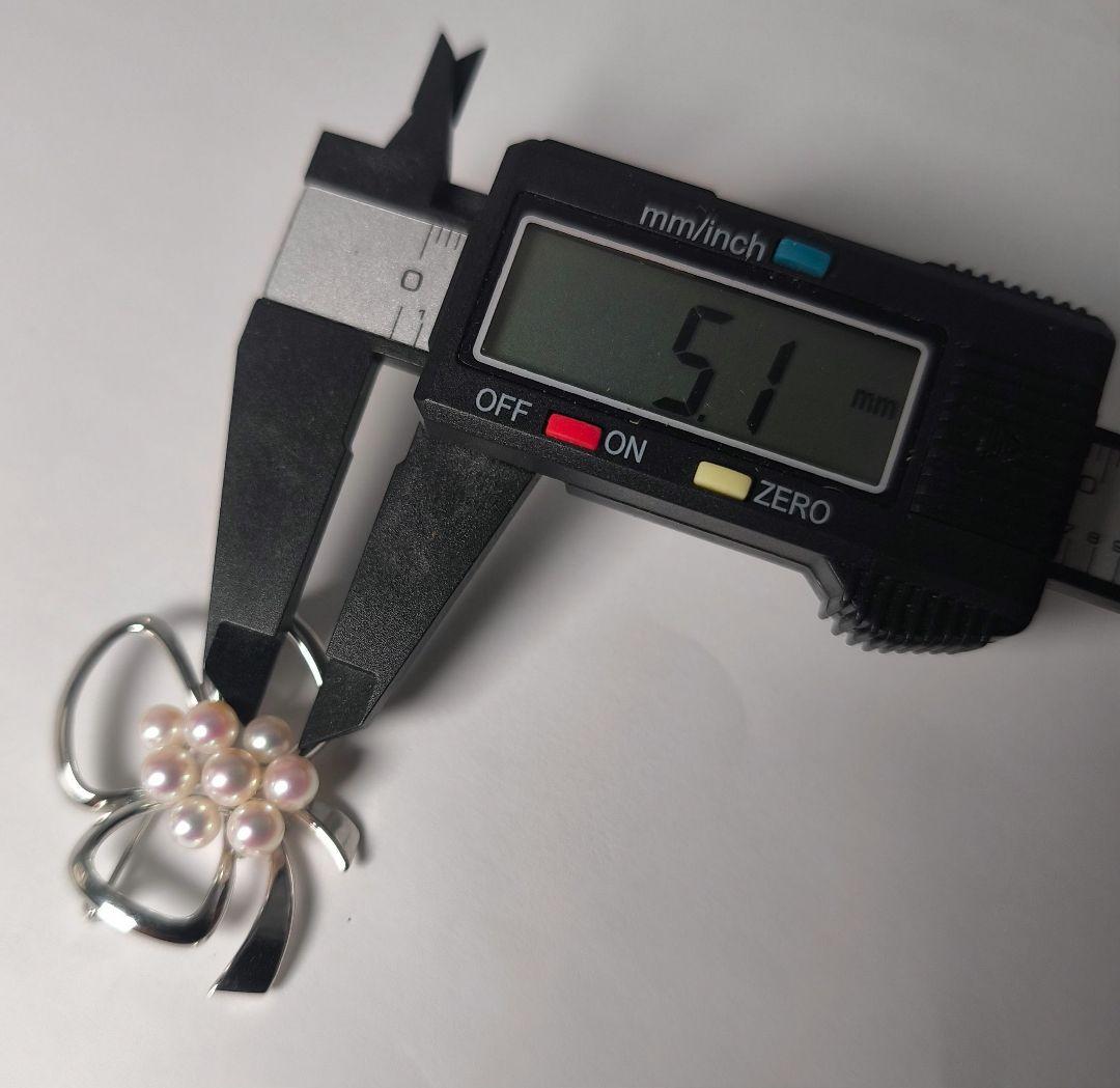 【美品 最高級】ミキモト ブローチ パール フォーマル 8珠 皇室御用達 花束