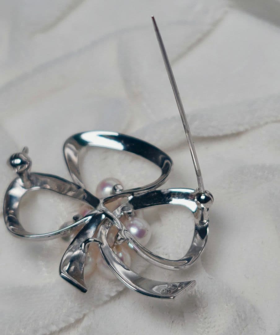 【美品 最高級】ミキモト ブローチ パール フォーマル 8珠 皇室御用達 花束