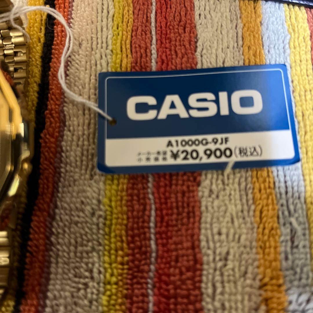 CASIO A1000G-9JF ゴールド腕時計