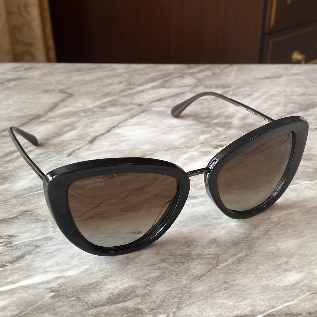 1309【新品 CHANEL】シャネル★サングラス★キャットアイ★ブラウン★茶色