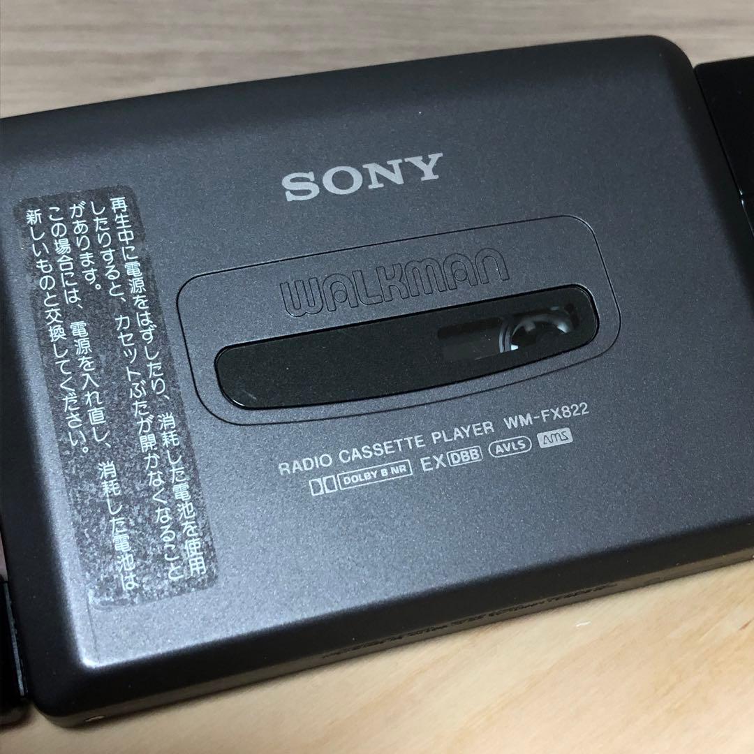 SONY WALKMAN WM-FX822カセットプレーヤー 再生可能 現状渡し