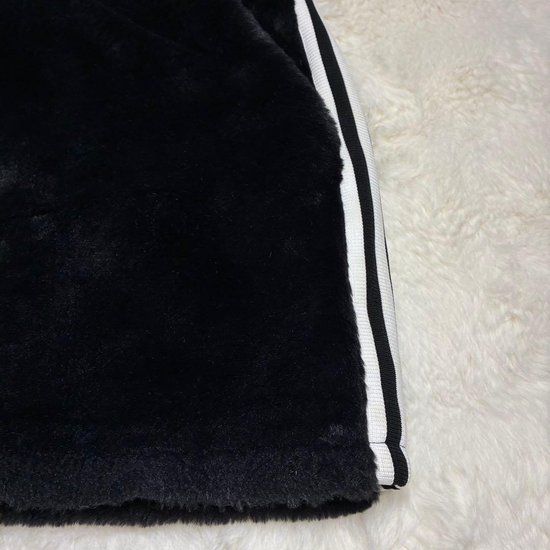 美品✨アディダス　ゴルフウェア　スリーストライプス　ボアフリース　セットアップ