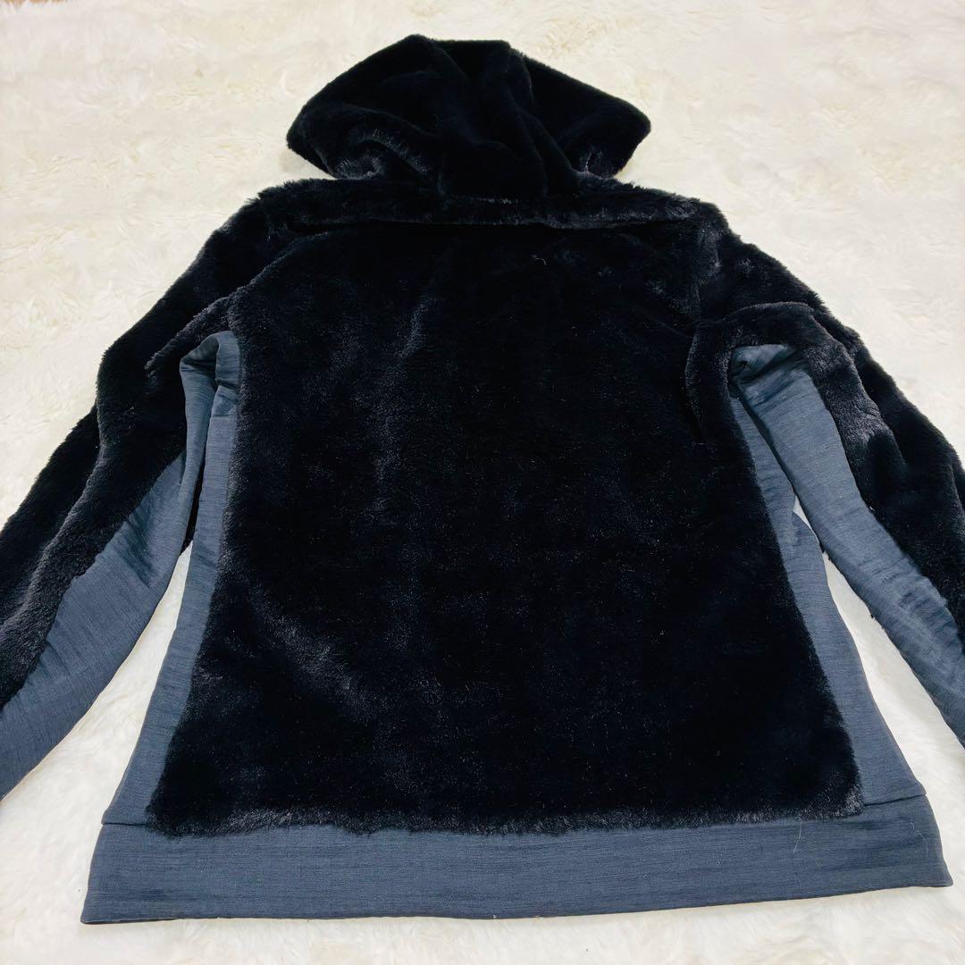 美品✨アディダス　ゴルフウェア　スリーストライプス　ボアフリース　セットアップ