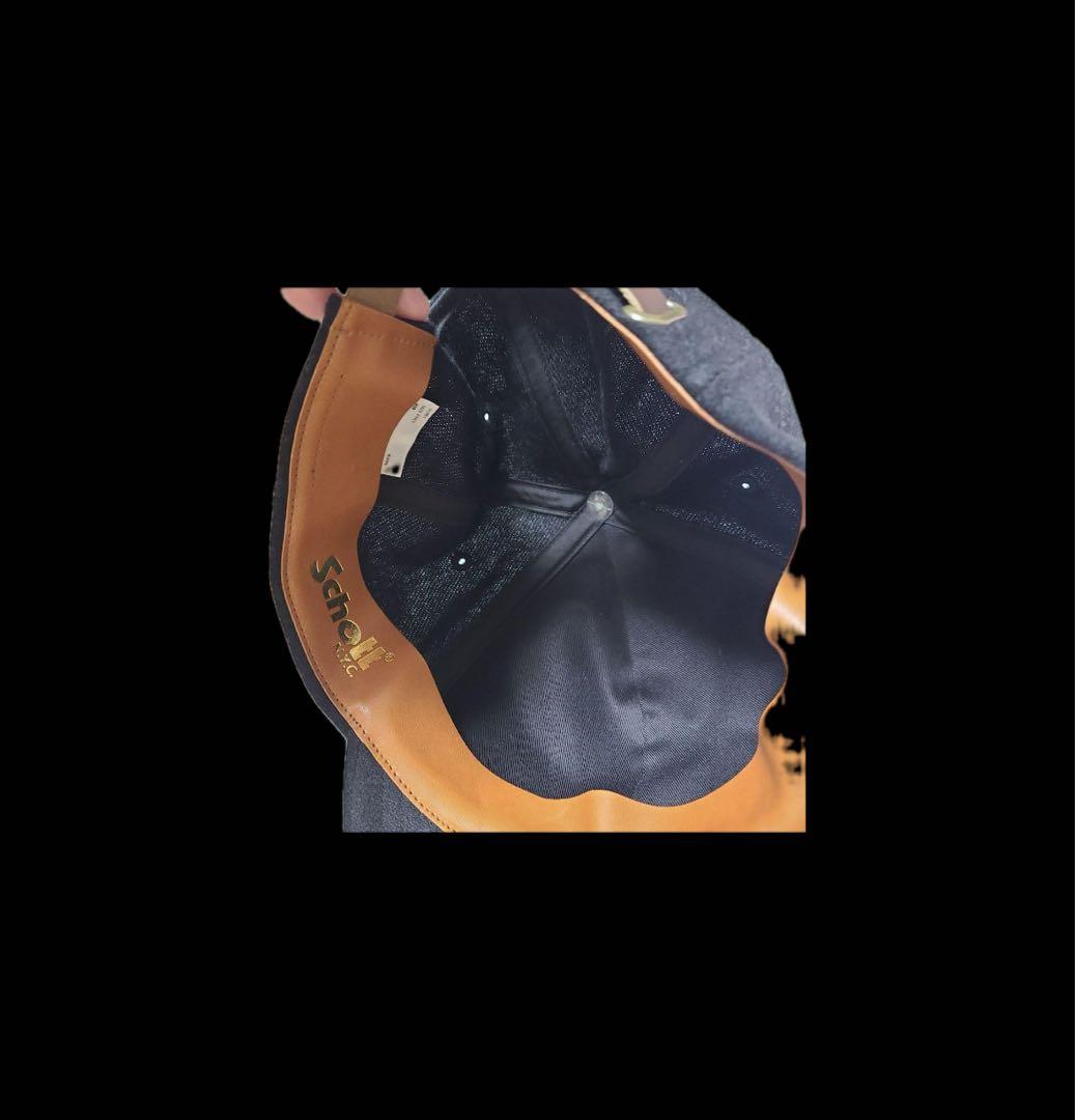 Schott ウールキャップ ブラッ ク　定価14300