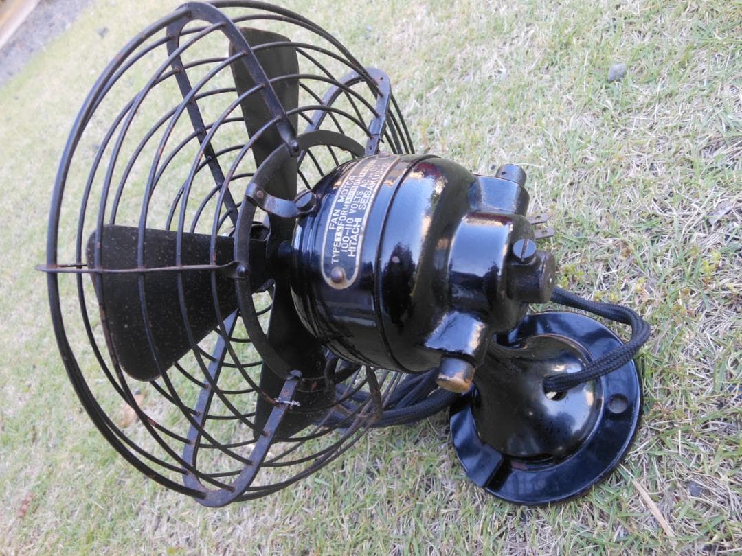 扇風機　卓上扇風機　日立製作所　4枚羽　小型　アンティーク