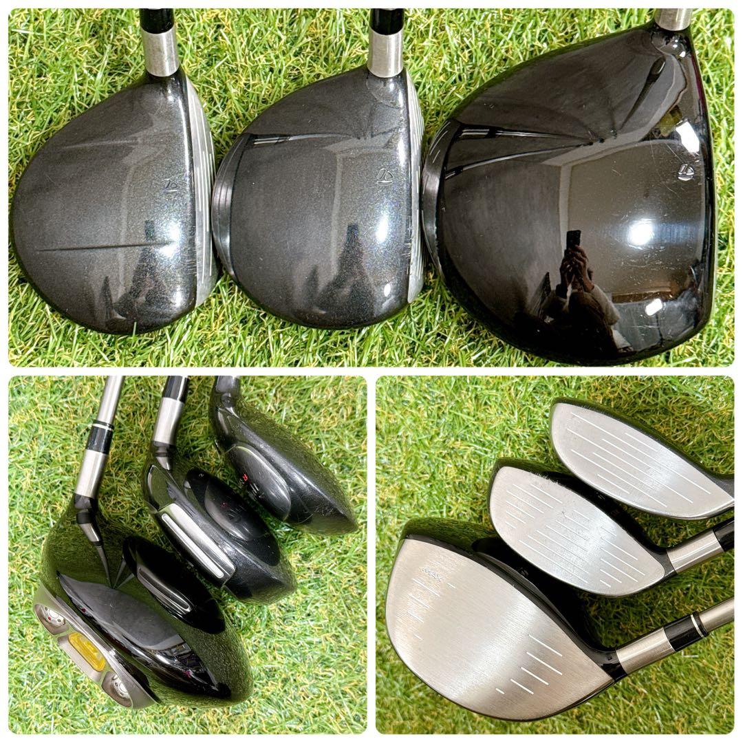 ゴルフクラブセット メンズ テーラーメイド フルセット 13本 【K439】