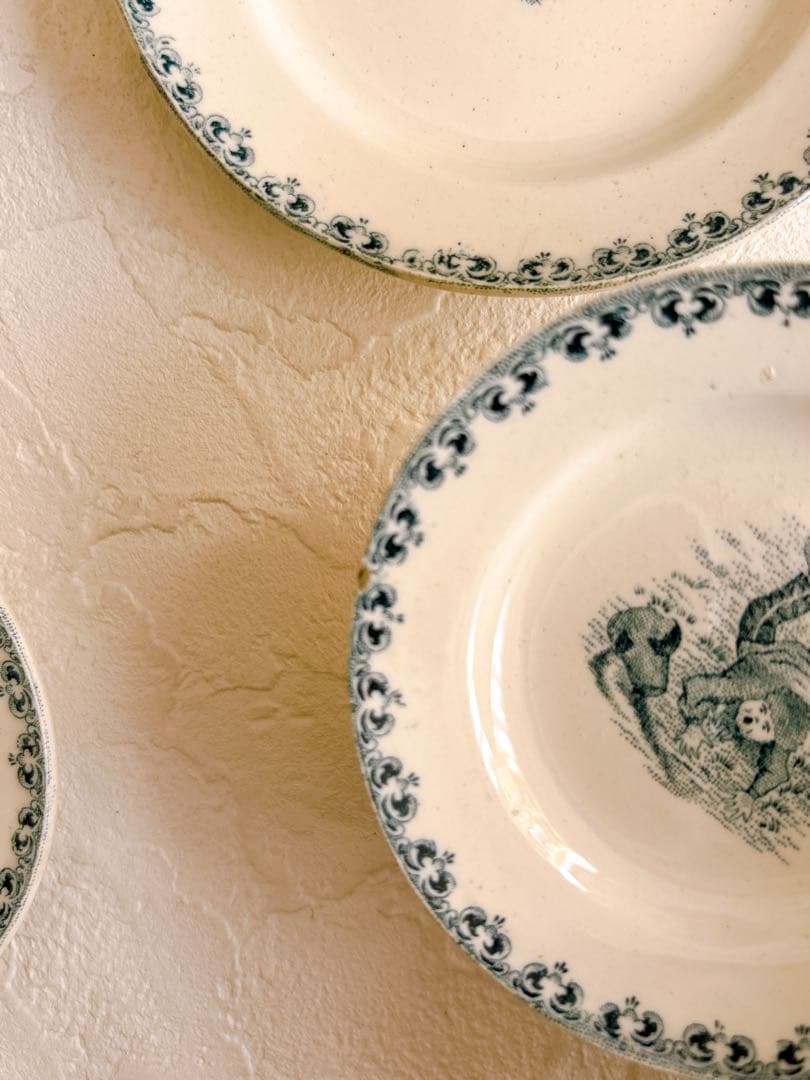 フランスアンティーク　④SaintAmand ラディネット　コンポティエset