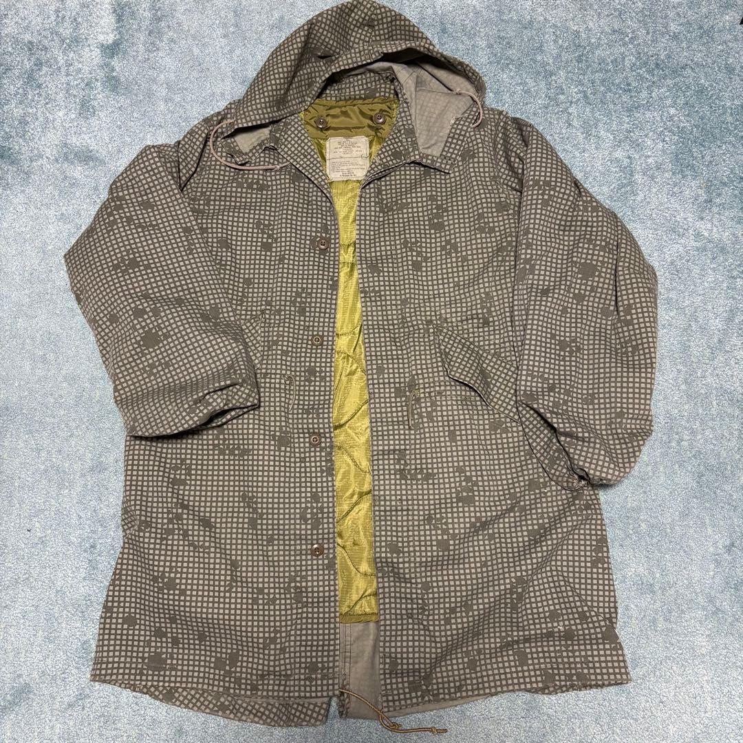 80s US Army 実物 デザートナイトカモ パーカ
