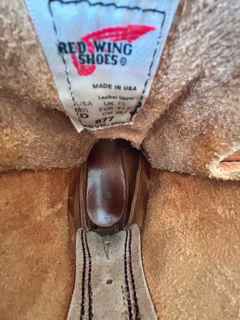 REDWING 877 2011年8月製　オロイジナル