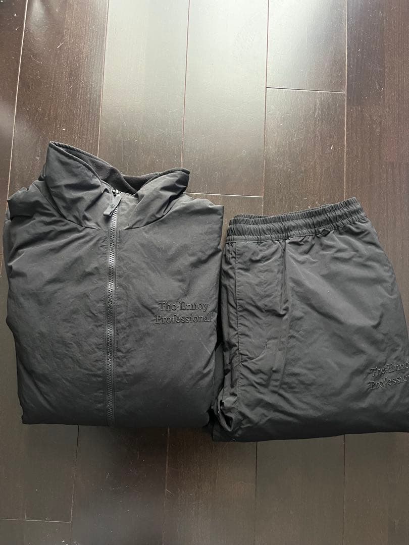 Ennoy nylon padded setup 中綿ナイロンセットアップ