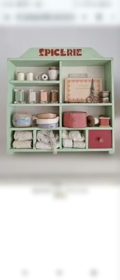 フランスヴィンテージ、Epicerie トイオープンシェルフ