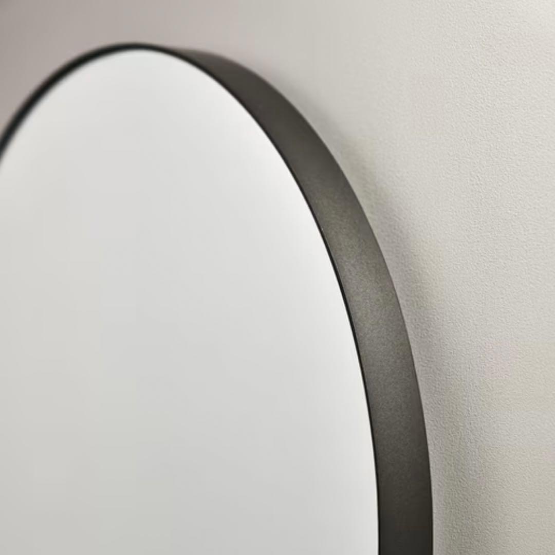 ミラタップ(サンワカンパニー) マルーンミラー LED φ350 マットグレー