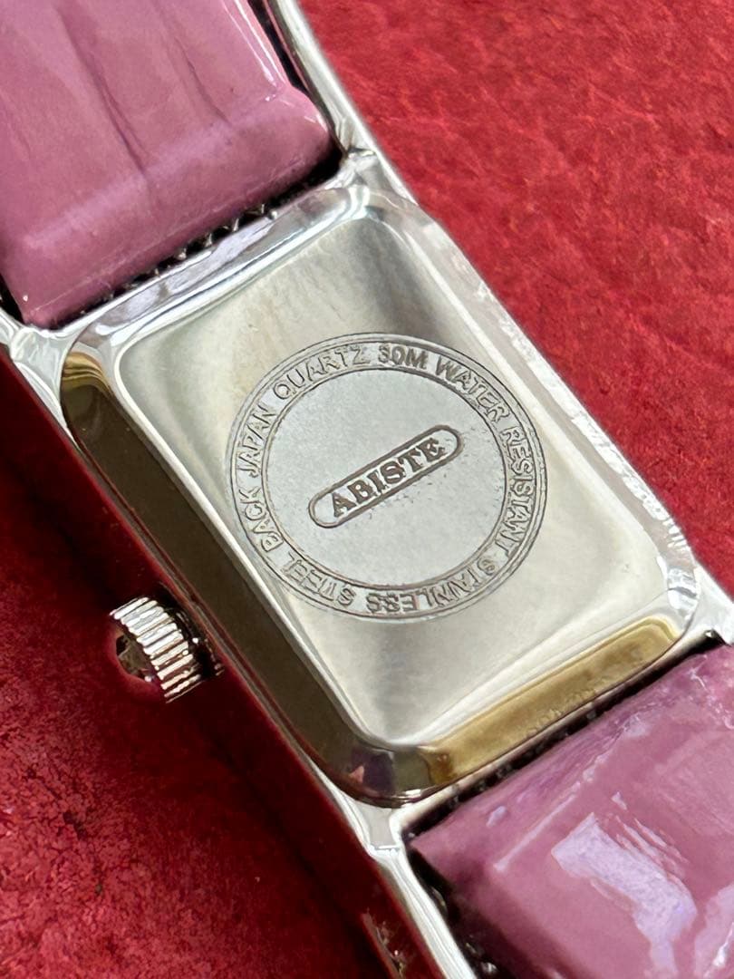 ABISTEレディースクオーツ新品電池交換済み