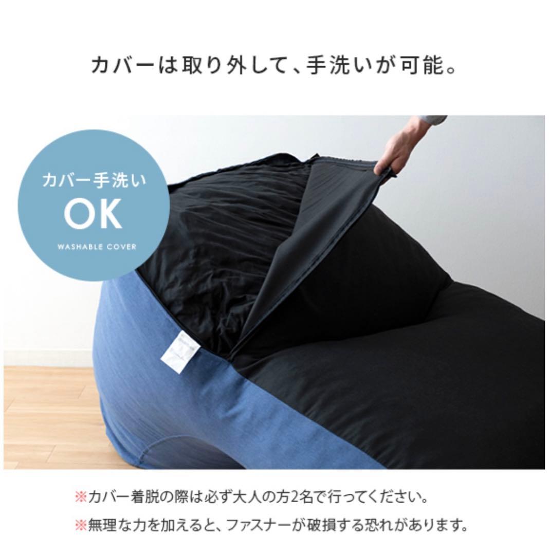 クッションソファ［1人用］gray