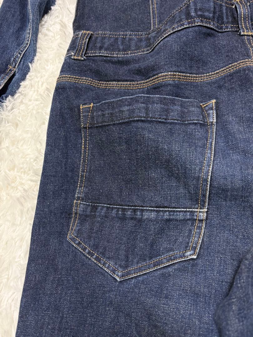 GRACE ENGINEER ストレッチデニムつなぎ 濃紺 LL 美品