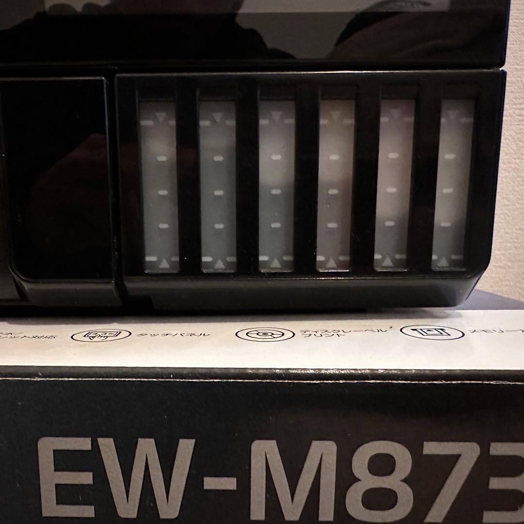【印刷数317枚】EPSON EW-M873T インクジェット複合機 プリンター