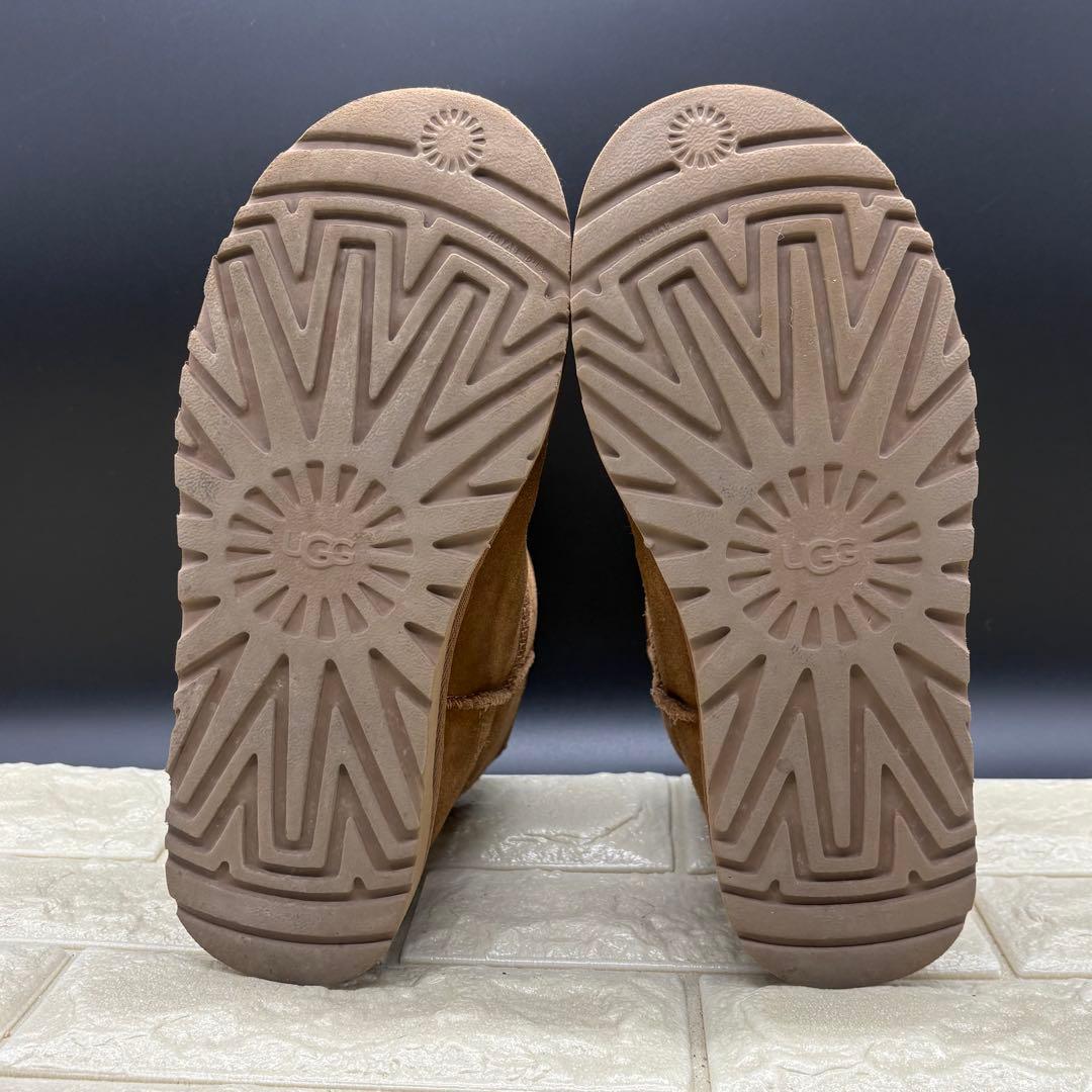 ❤️美品❤️ UGG ムートンブーツ　1108231 クラシックミニ ラバーロゴ