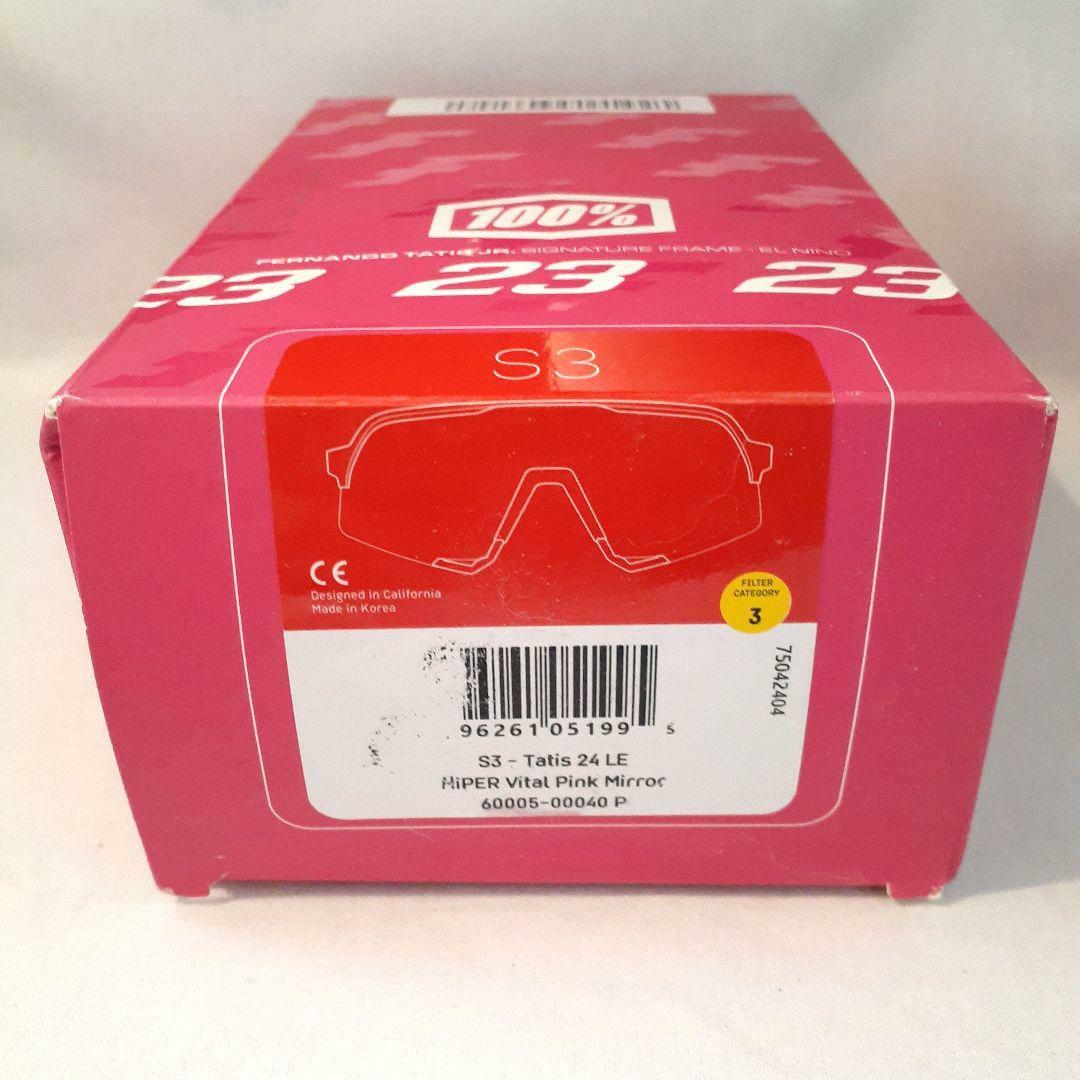100% S3 タティス 2024 ワンハンドレッド サングラス