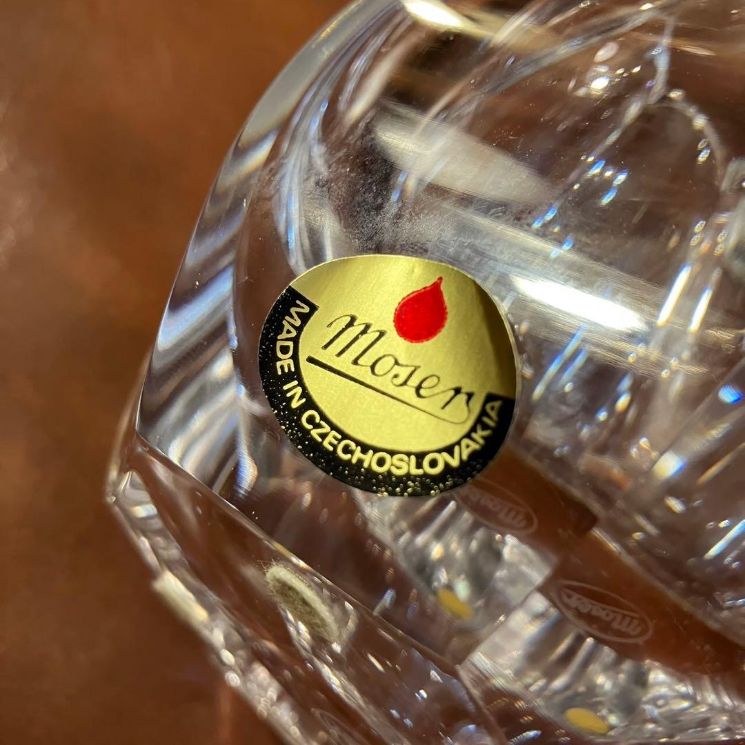 moser フラワーペース 花瓶 チェコスロバキア