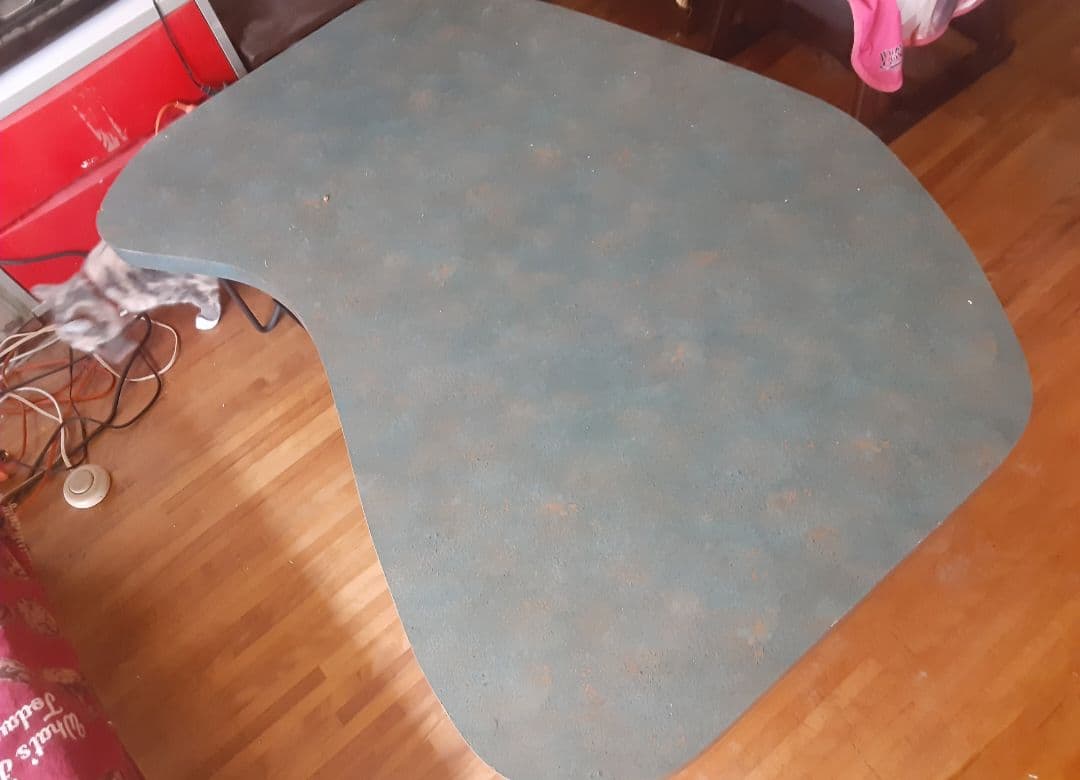 50s レトロテーブル アトミック 流線形