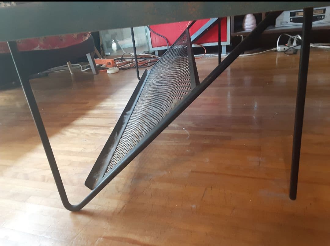 50s レトロテーブル アトミック 流線形