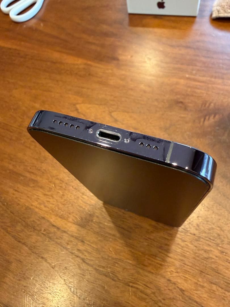 【極美品】iPhone14Pro 256GB ディープパープル