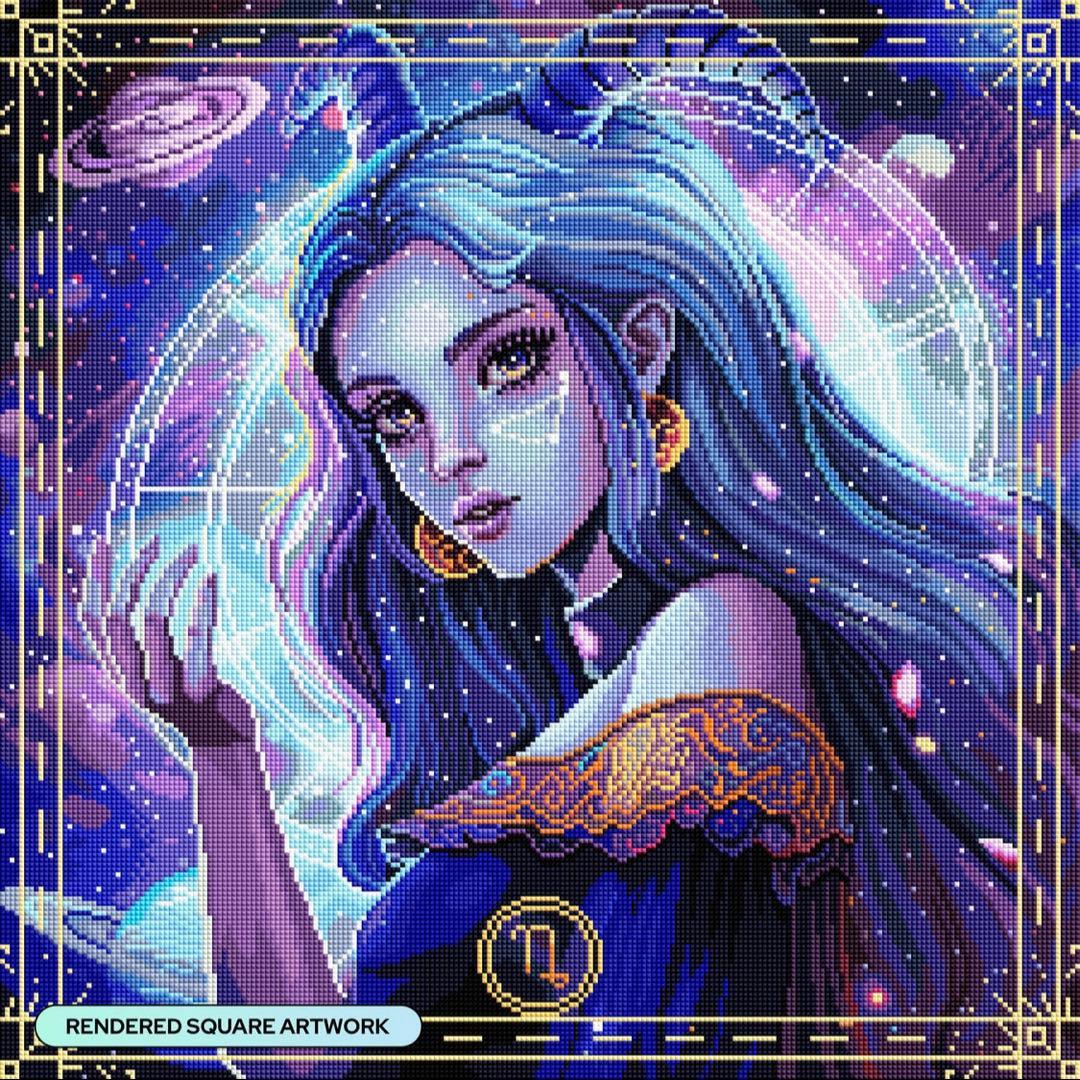 ダイヤモンドアートクラブ Capricorn 山羊座