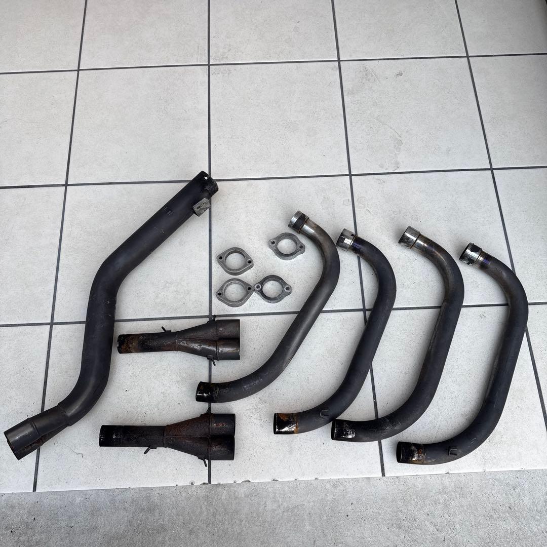 KZ Z550FX Z400FX ゼファー400 4-2-1マフラー 50.8