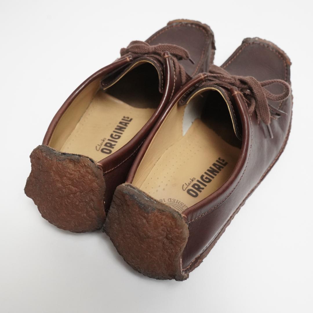 【美品】クラークス ナタリー ワラビー レザー 革靴 26.5cm