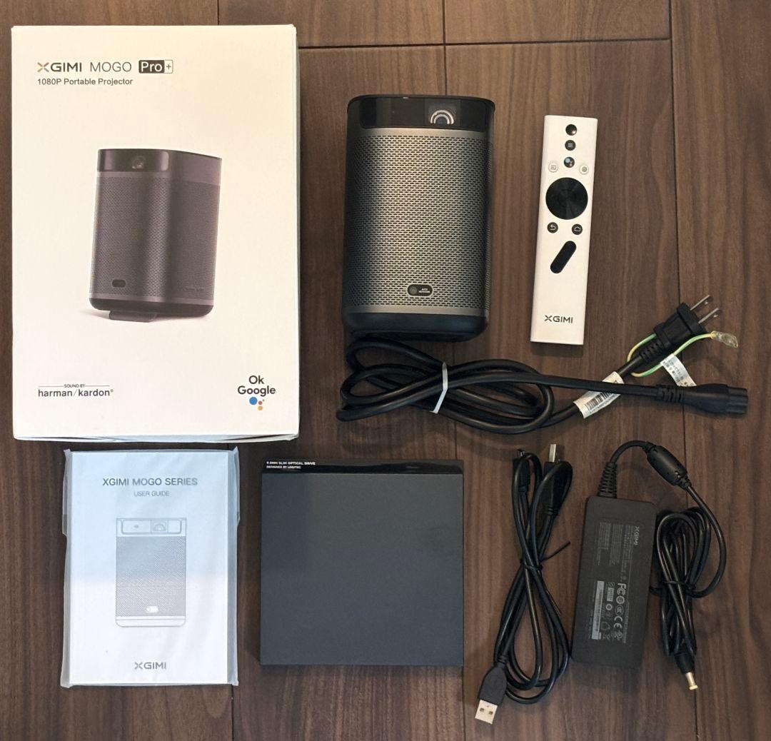 XGIMI MoGo Pro+ ポータブルプロジェクター DVDプレイヤー付