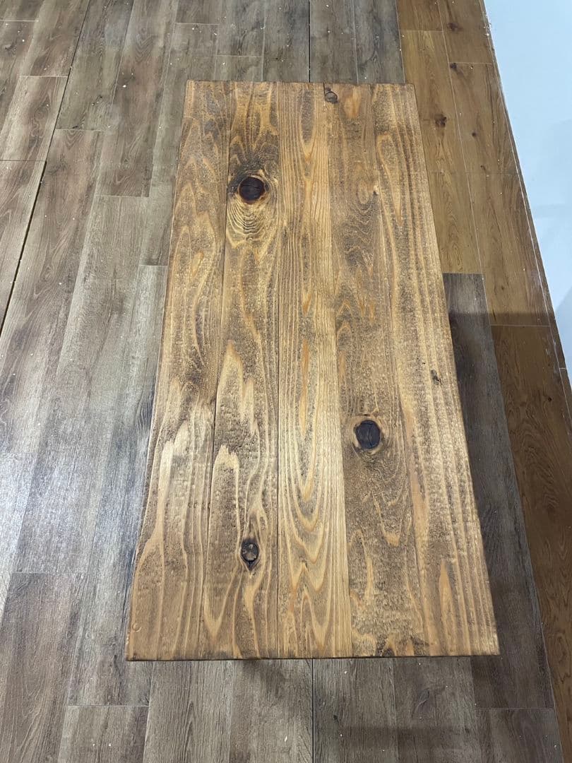 アンティーク　カウンターテーブル　幅100cm　パソコンデスク　ナチュラル