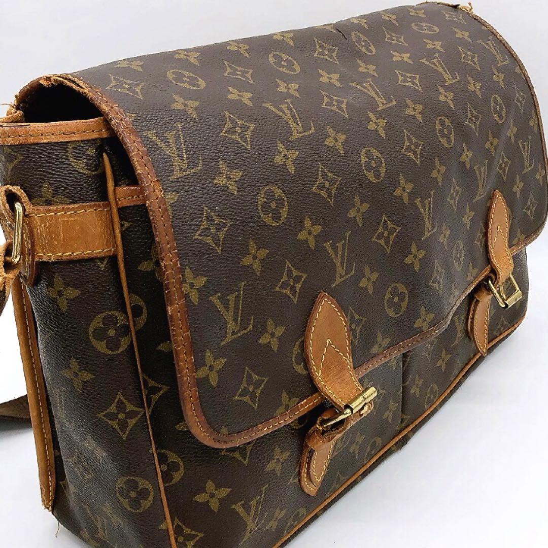 【LOUIS VUITTON】ジベシエールGM モノグラム　ショルダーバッグ
