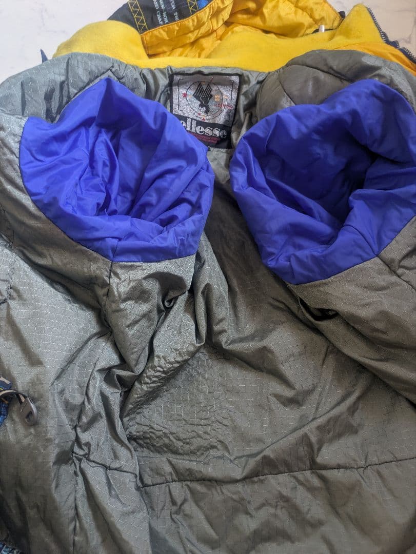 ellesse エレッセ スキーウェア 青 メンズ L つなぎ ジャケット